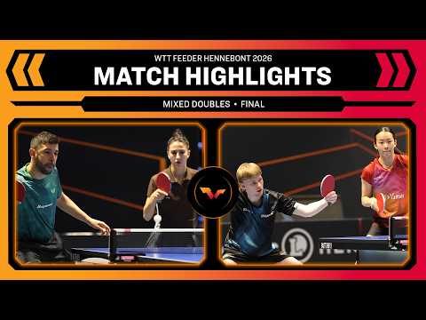 Stoyanov/Piccolin vs Pilard/Guo Zheng | XD Final | WTT Feeder Hennebont 2026 thumbnail