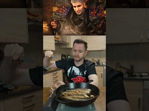 Meat 🥩 Fish 🐟 and Veggies 🥬 from Monster Hunter Wilds #monsterhunterwilds #meat #fish #cabbage thumbnail