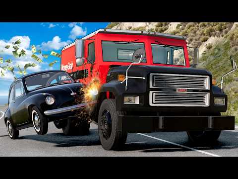 Armored Truck Heist results in Chase! (BeamNG) thumbnail
