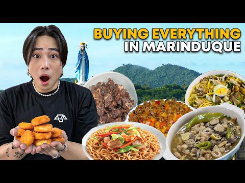 BUYING EVERYTHING IN MARINDUQUE (Famous Food Restaurants) thumbnail