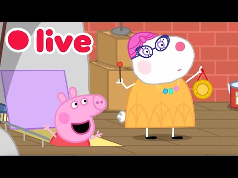 Peppa Pig NEW BABY EVIE Episodes LIVE ? Cutest & Funniest Moments ?? Kids Cartoons thumbnail
