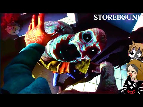 ３人プレイ専用の大騒ぎホラーゲーム『 Storebound 』 thumbnail