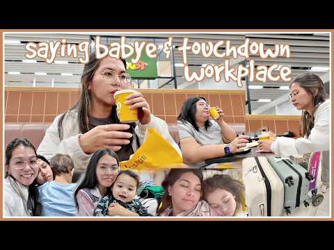 SAYING BA-BYE ☹️ + TOUCHDOWN NEW WORKPLACE!!! I  RichZigzVlogs thumbnail