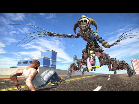 Franklin Play Poppy Playtime Chapter 5 in Indian Bike Driving 3D thumbnail