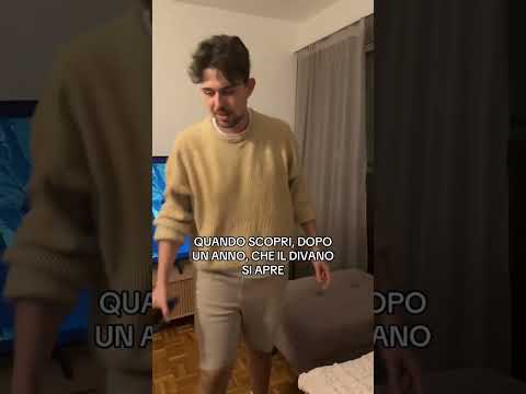 DOPO 1 ANNO SCOPRONO CHE IL LORO DIVANO SI APRE E GUARDATE CHE FANNO!! #viral #perte thumbnail