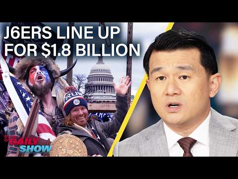 $1.8 Billion Slush Fund Has J6ers Playing Victim & Trump Creeps on Coast Guard Grad | The Daily Show thumbnail