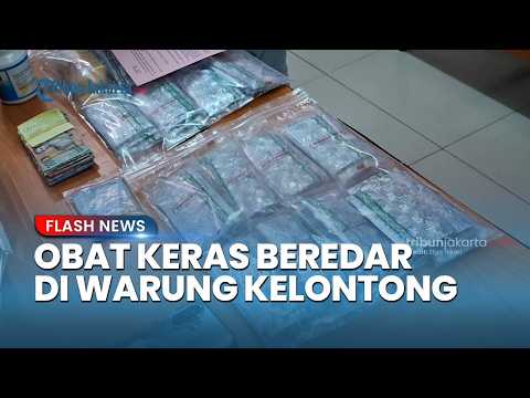 Pakai Kode Rahasia, Warung Sembako di Tamansari Jakbar Diam-diam Jual Tramadol thumbnail