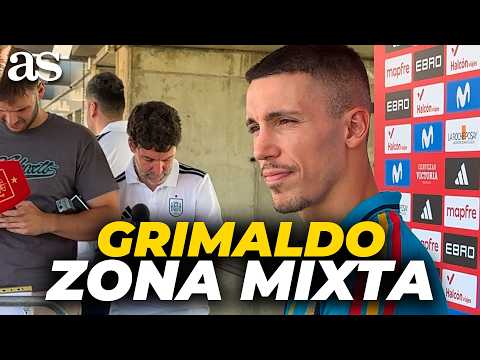 ZONA MIXTA de GRIMALDO antes del MUNDIAL con la SELECCIÓN ESPAÑOLA | MEDIA DAY ESPAÑA thumbnail