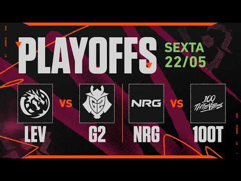 LEV x G2 | NRG x 100T |  VCT Americas Etapa 1 | Playoffs - Dia 5 thumbnail