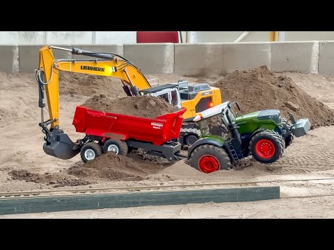 TRACTOR RESCUE! MEGA RC TRACTORS AND RC TRUCKS COLLECTION thumbnail