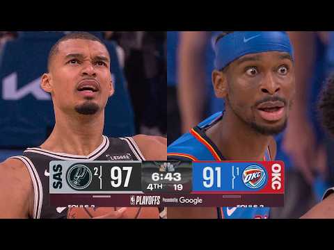 Final 6:45 WILD GAME 7 ENDING #2 Spurs at #1 Thunder | May 30, 2026 thumbnail