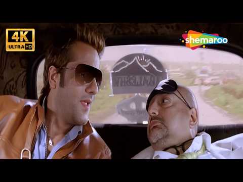 Fardeen Khan Comedy - तुम यहाँ की Population क्यो पूछ रहे हो तुम्हे क्या यहाँ ढाबा खोलना है | Comedy thumbnail