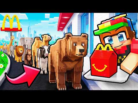 I Opened a McDonald’s For Animals! thumbnail
