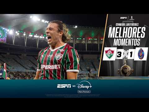 FLUMINENSE VENCE O LA GUAIRA E ESTÁ CLASSIFICADO ÀS OITAVAS DA LIBERTADORES | MELHORES MOMENTOS thumbnail