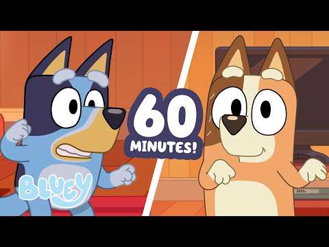 🔴LIVE: Bluey and Chilli Dance Off! 🪩 | Musical Statues + MORE Fun 🤩 | 1 HOUR | Bluey thumbnail