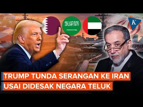 Didesak Negara Teluk, Trump Tunda Serangan Besar ke Iran thumbnail