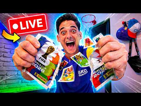ABRINDO PACOTINHOS DE FIGURINHAS AO VIVO thumbnail