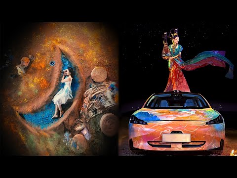become a splendid fireworks, rather than scattered dust#painting #artistry #art thumbnail