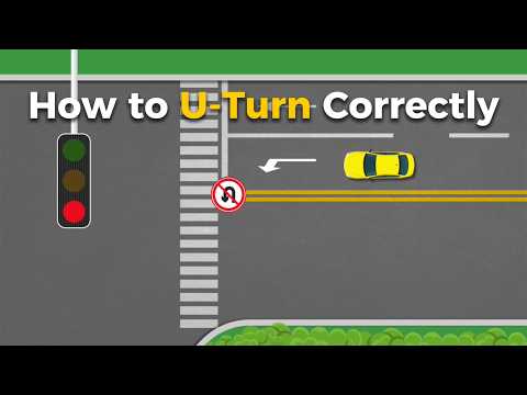 How to U-Turn Correctly: The Complete Visual Guide ?✅ thumbnail