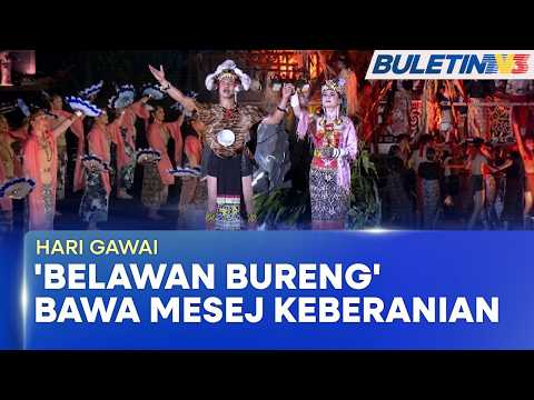 HARI GAWAI | Kisah Tokoh Pahlawan Belawan Bureng Angkat Identiti Etnik Kayan (BU) thumbnail
