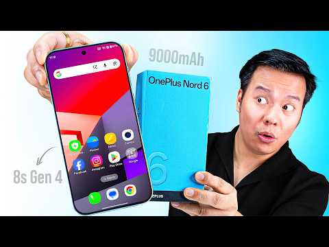 Oneplus Nord 6 Indian Unit Unboxing & Test 📌 9000mAh & SD 8s Gen 4 Phone But thumbnail
