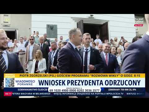 Wiadomości Poranne wPolsce24 thumbnail