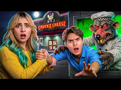 🟢 ESCAPAMOS del ESCONDITE de CHUCK E CHEESE!! 😱🧀😈 thumbnail