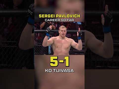 Sergei Pavlovich Career So Far #ufcmacau thumbnail