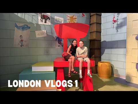 THE LONDON VLOGS 1/DISNEY PIXAR MUSEUM & WHOLE FOODS MARKET thumbnail