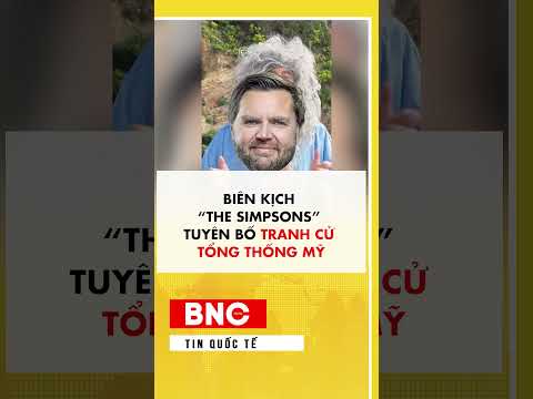 Biên kịch “The Simpsons” tuyên bố tranh cử Tổng thống Mỹ thumbnail