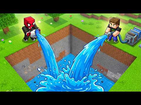 Kuyuyu En Hızlı Dolduran Kazanır - Minecraft thumbnail