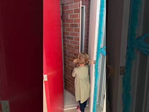 Dad builds secret doors to epic kid's room! 😍 thumbnail