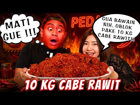 DISIKSA RATU PEDAS TIKTOK MAKAN OBLOK BEBEK PAKE 10 KG CABE RAWIT SYAITON!! thumbnail