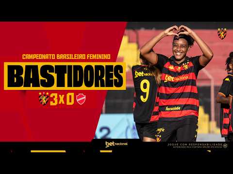 BASTIDORES DE SPORT 3X0 VILA NOVA - CAMPEONATO BRASILEIRO FEMININO thumbnail