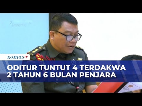 Kasus Penyiraman Air Keras Andrie Yunus, Oditur Tuntut 4 Terdakwa 2 Tahun 6 Bulan Penjara thumbnail