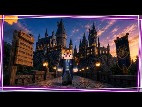 Visitamos HOGWARTS en el Mejor Servidor de MINECRAFT thumbnail