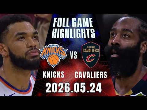 【2025-26 NBA】05/24 Game 3 #紐約尼克 vs #克里夫蘭騎士 全場賽事精華｜FULL GAME HIGHLIGHTS｜NBA 季後賽場場直播 thumbnail