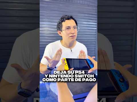 Este cliente trajo su play 4 y su switch como parte de pago por un mando de Play 5?… #shortvideo thumbnail