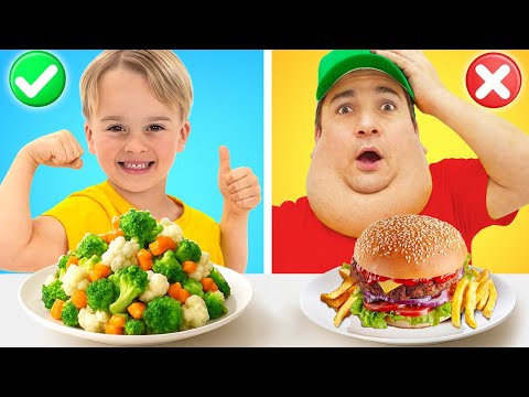 Mike teaches Uncle to choose healthy food and stay fit thumbnail