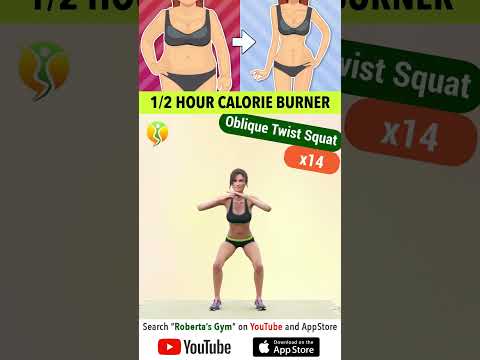 30-Minute #calorieburner #workout for #weightloss  ⁨@RobertasGym⁩  #homeworkout #weightloss #fitness thumbnail