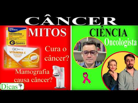 🟢 Mamografia Causa Câncer? Vitamina C e IVERMECTINA mata Tumor? MITOS e VERDADES | Podcast #4 thumbnail