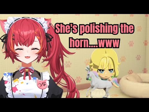 Aizawa Ema Polishing Horn even in Tomodachi Life?【VSPO】 thumbnail