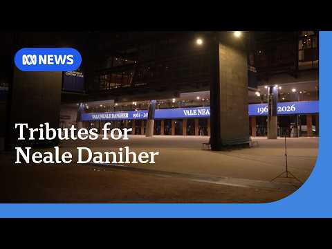 AFL icon Neale Daniher to receive state funeral | ABC NEWS thumbnail
