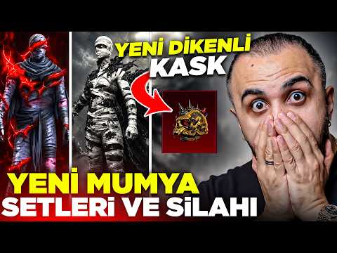 YENİ MUMYA SETLERİ GELİYOR! 😱 YENİ DİKENLİ KASK EFSANE! (1 UC'YE DESTANSI ALABİLME?) PUBG Mobile thumbnail