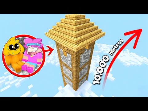 Construí la CASA SEGURA MÁS ALTA de Minecraft! 😱 LOS VECINOS #2 thumbnail