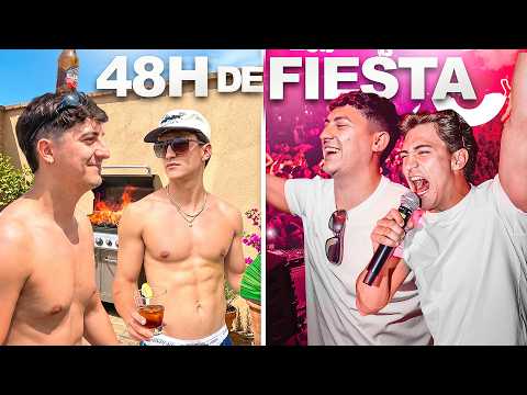 48 HORAS de FIESTA con la GENTE de la VUELTA a ESPAÑA *Locura Total* thumbnail