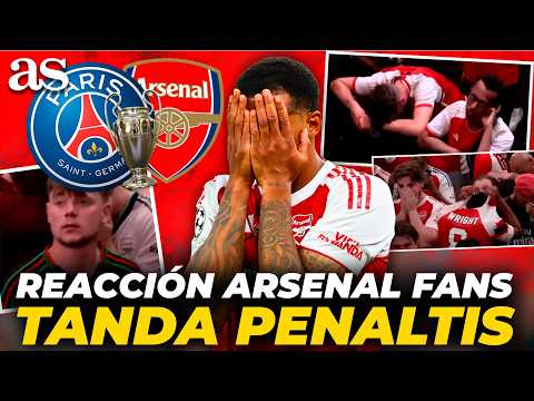🚨 REACCIÓN de los fans del ARSENAL en la tanda de penaltis vs PSG 😱🔥 | FINAL CHAMPIONS thumbnail