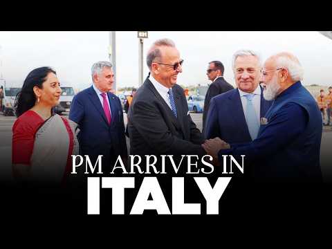 LIVE: PM Modi arrives in Italy thumbnail