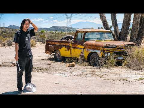 Encendiendo una camioneta ABANDONADA en el DESIERTO! thumbnail