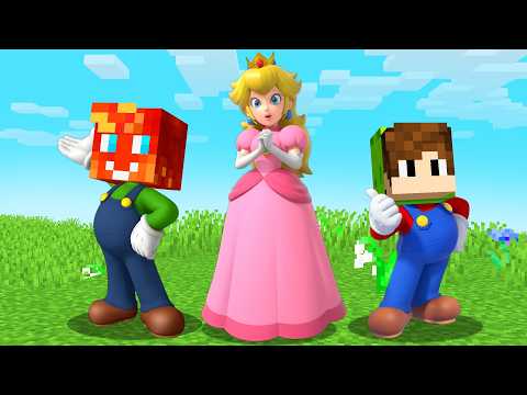 Viramos PERSONAGENS do MARIO no Minecraft! 🍄 thumbnail
